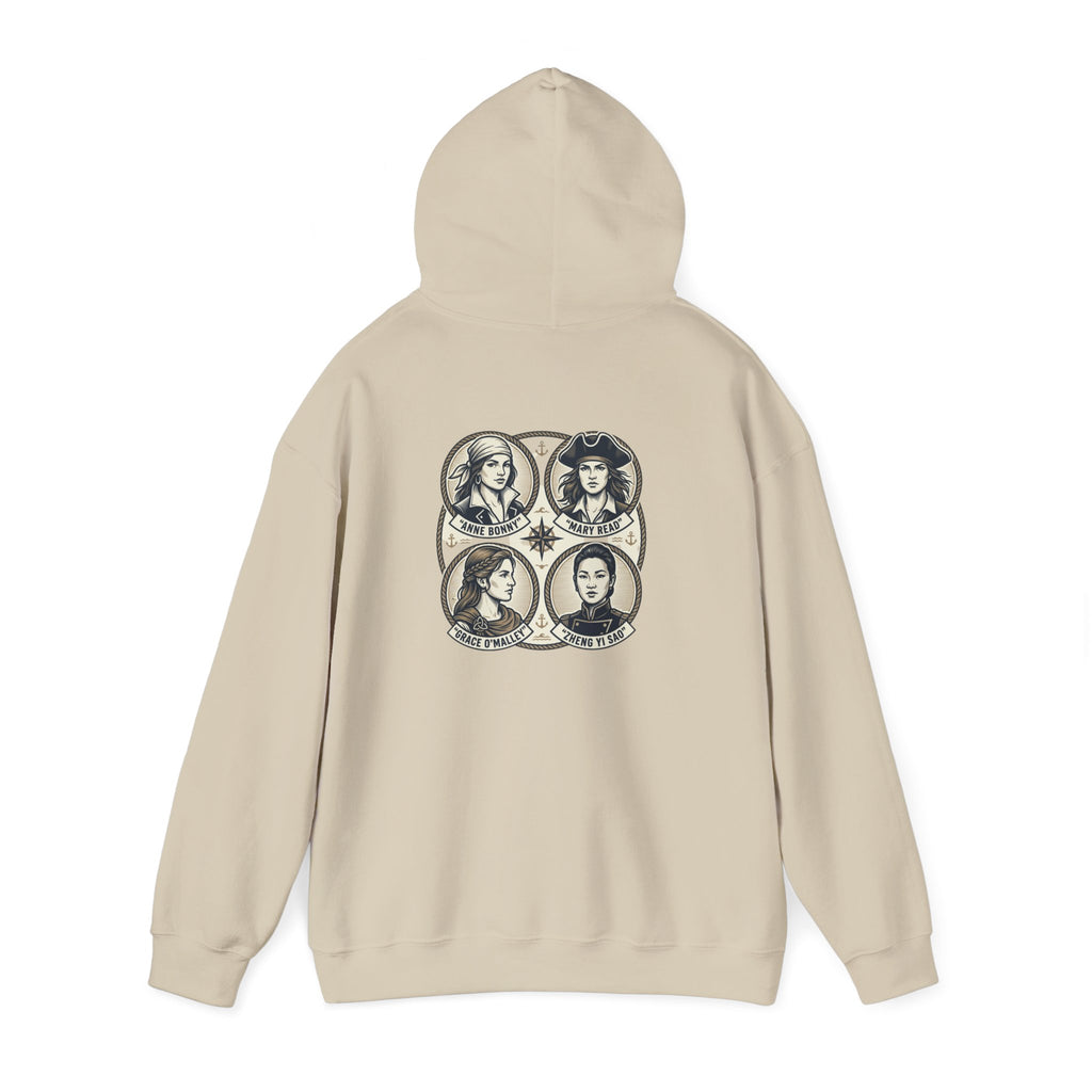 Witch Sisters Portrait Hoodie – Great Female Pirates Crew Pullover