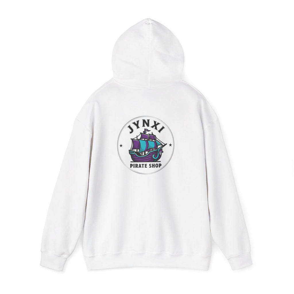 Pirate Ship Hoodie — Jynxi Pirate Shop Logo Pullover