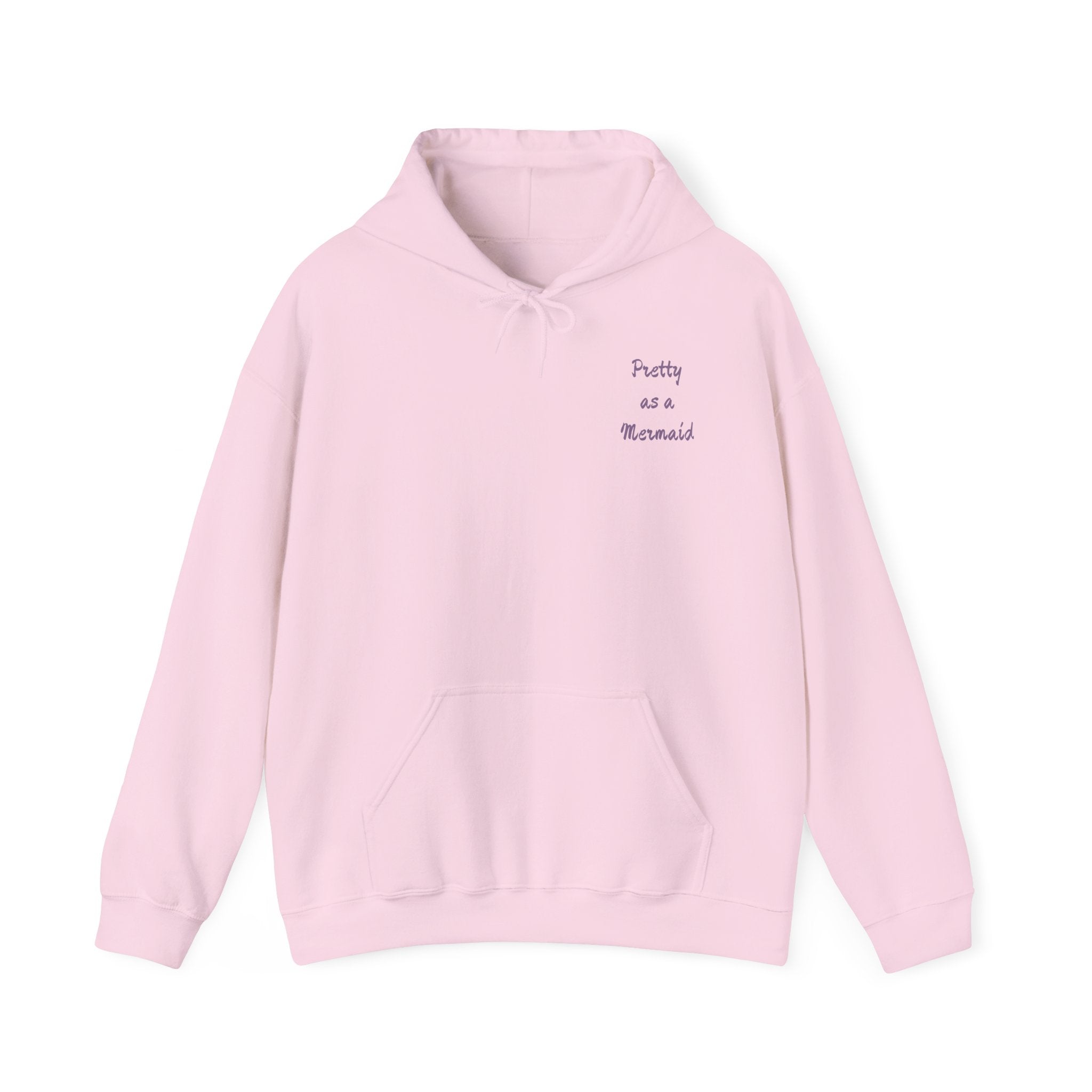 Mermaid Graphic Hoodie — "Pretty as a Mermaid" Cozy Pullover