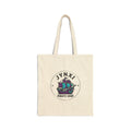 Pirate Ship Canvas Tote Bag — "JYNXI Pirate Shop" Nautical Market Tote
