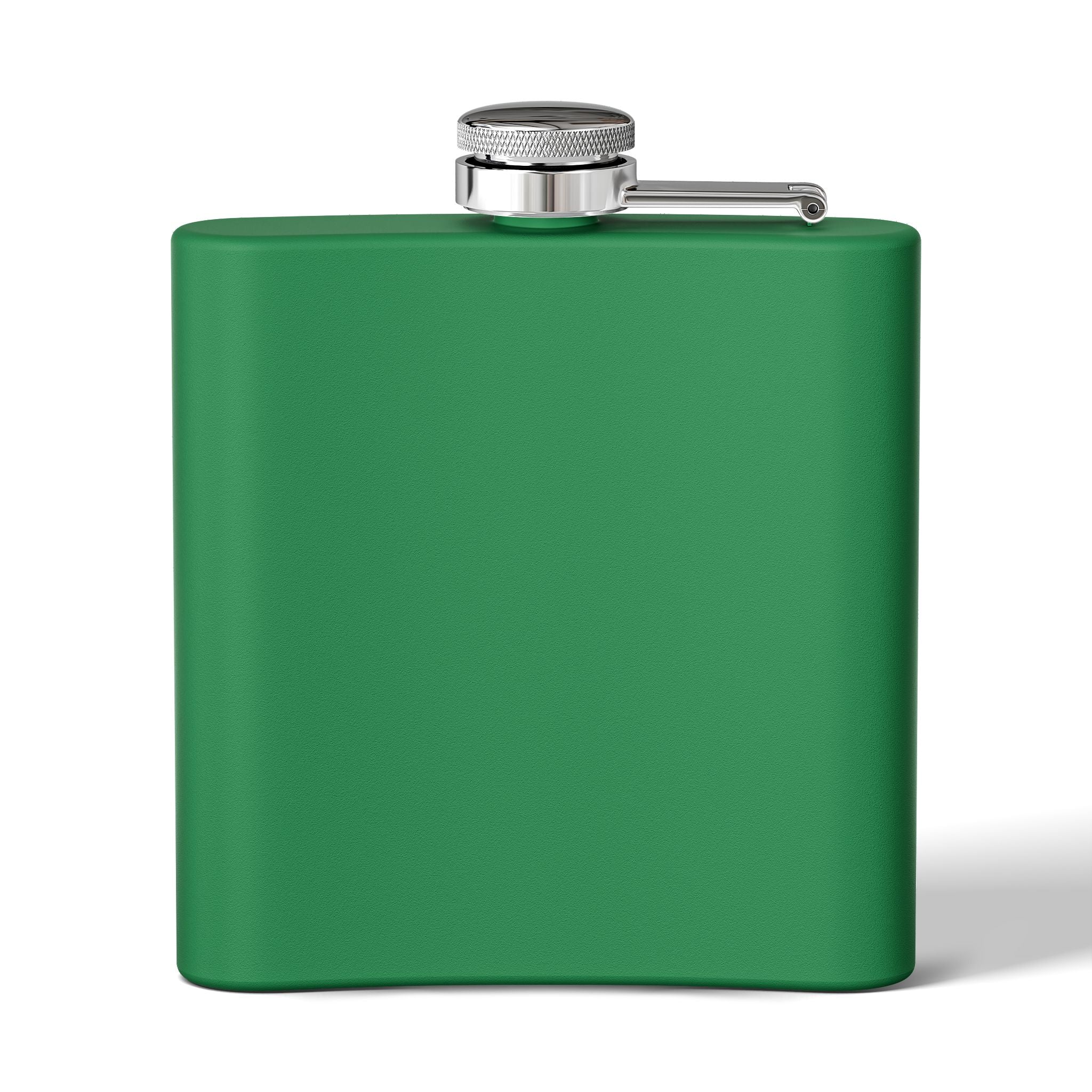 Nautical Pirate Ship Flask — 6oz Stainless Steel Hip Flask with Stormy Seas Design