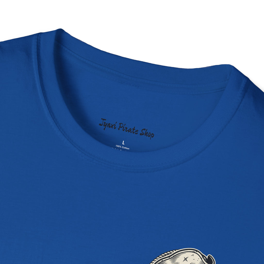 Blackbeard Pirate T-Shirt — Edward Teach Skull Graphic Tee