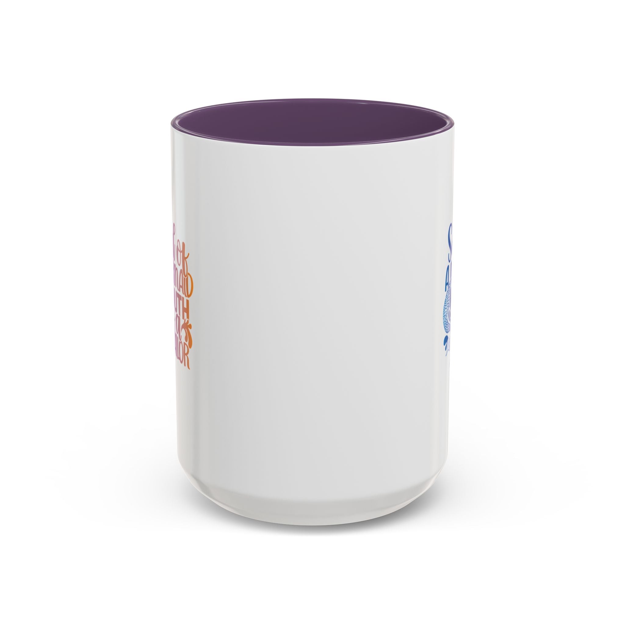 Mermaid Soul Coffee Mug — "Soul of a Mermaid, Mouth of a Sailor" Accent Ceramic Mug