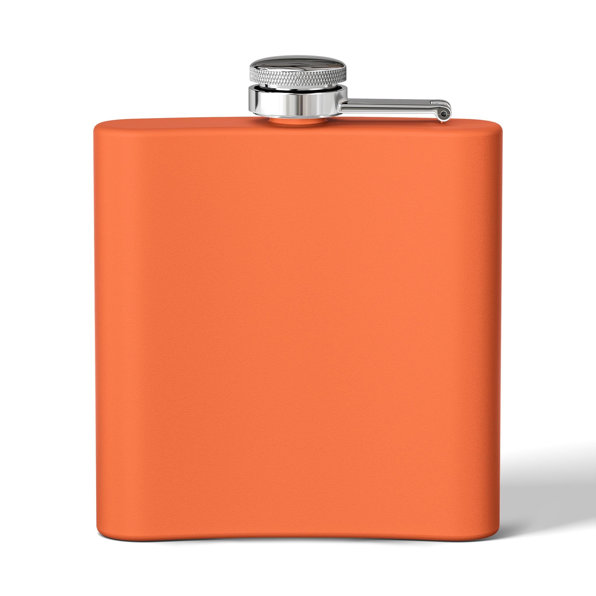 Nautical Pirate Ship Flask — 6oz Stainless Steel Hip Flask with Stormy Seas Design