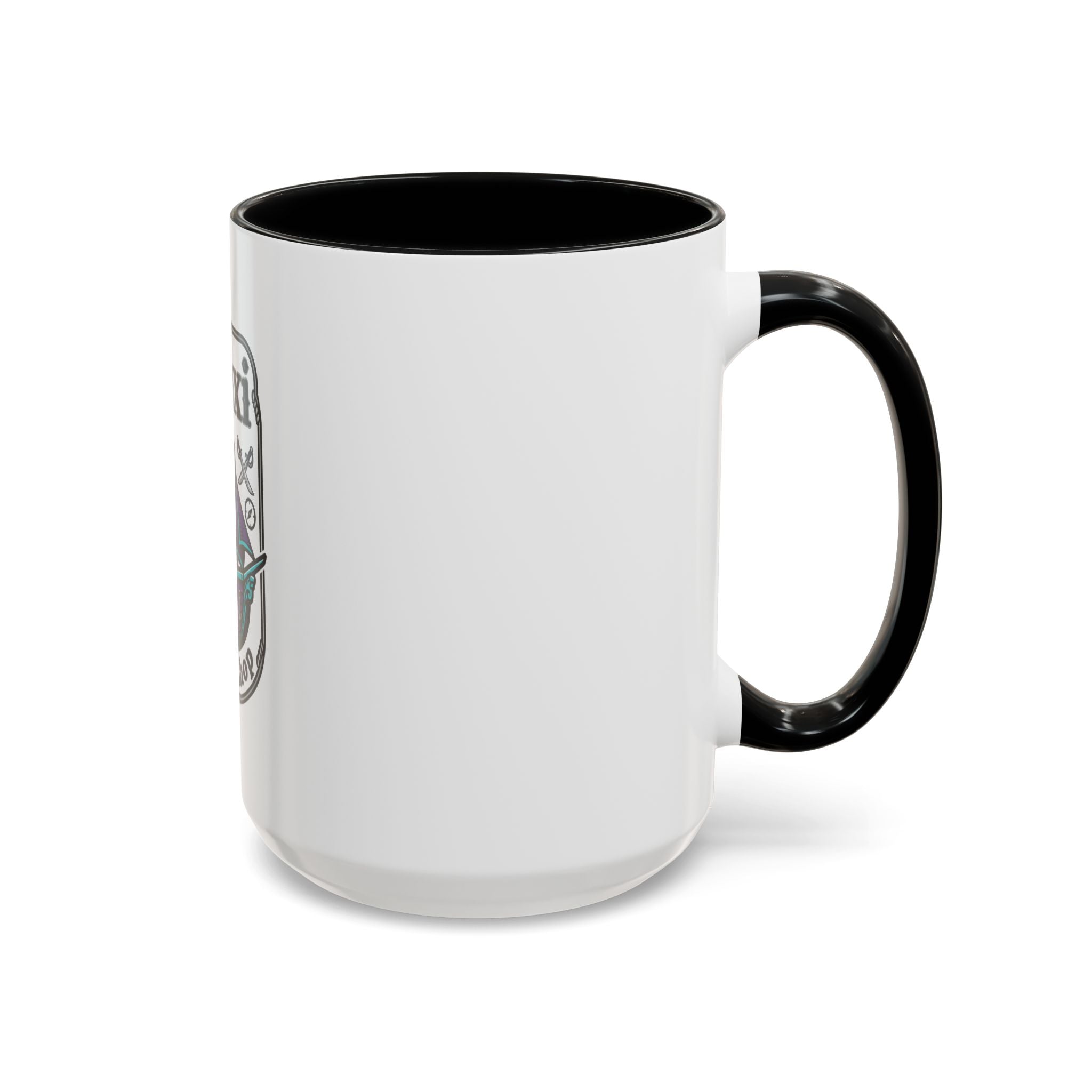 Jynxi Pirate Shop Accent Coffee Mug – Nautical Ship Logo Ceramic Mug (11/15oz)