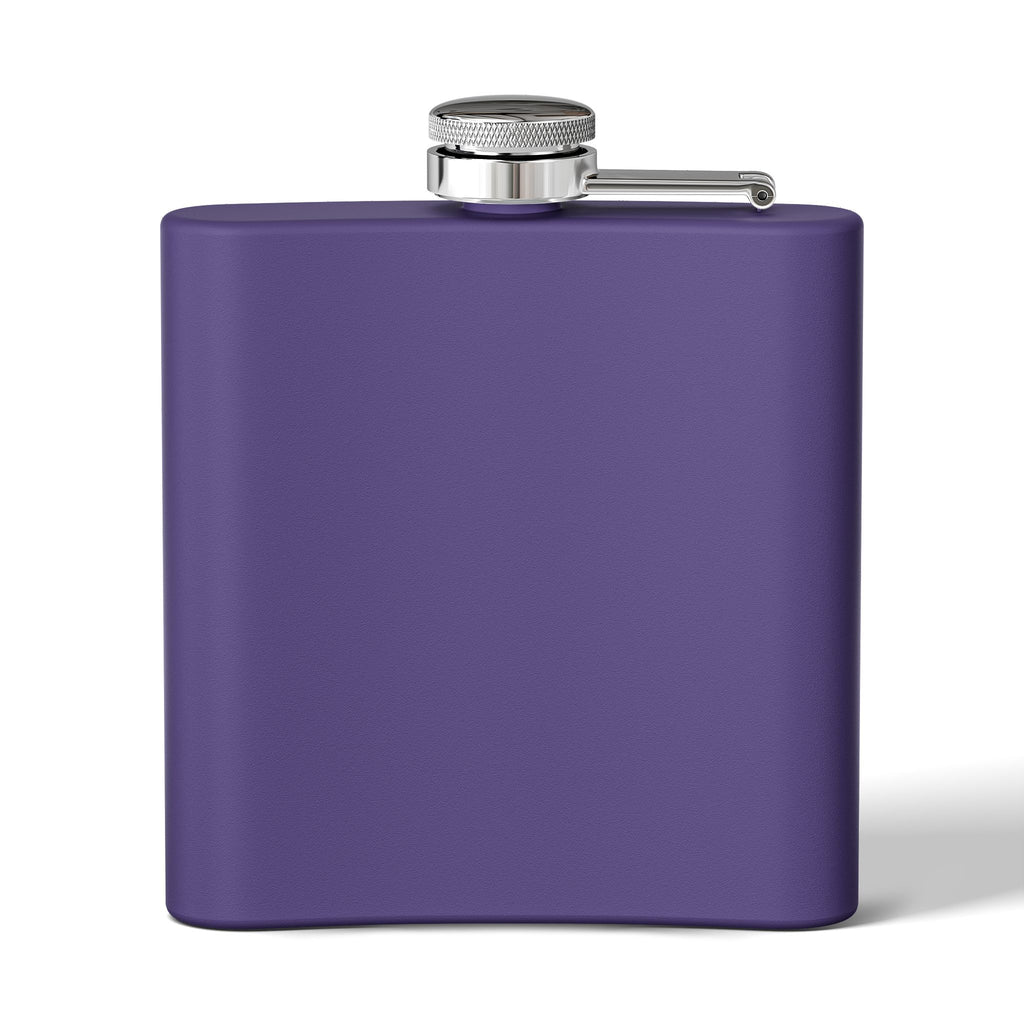 Nautical Pirate Ship Flask — 6oz Stainless Steel Hip Flask with Stormy Seas Design