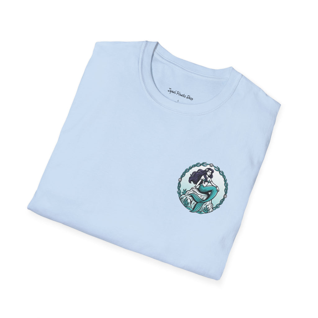 Mermaid Graphic T-Shirt — Vintage Sea Siren Illustration