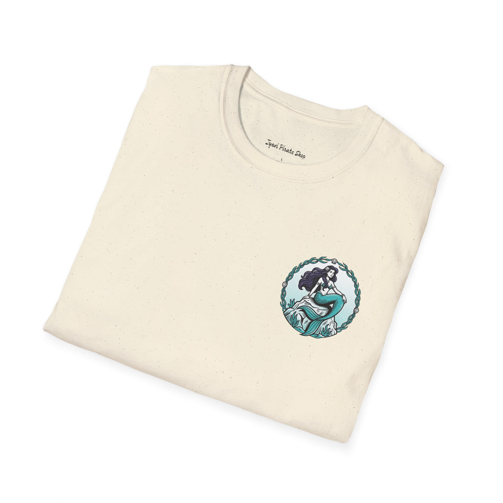 Mermaid Graphic T-Shirt — Vintage Sea Siren Illustration