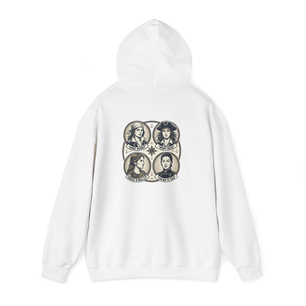 Witch Sisters Portrait Hoodie – Great Female Pirates Crew Pullover