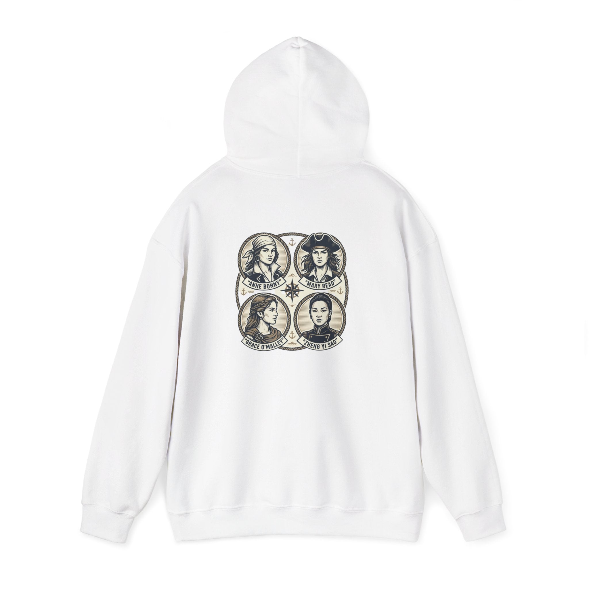 Witch Sisters Portrait Hoodie – Great Female Pirates Crew Pullover