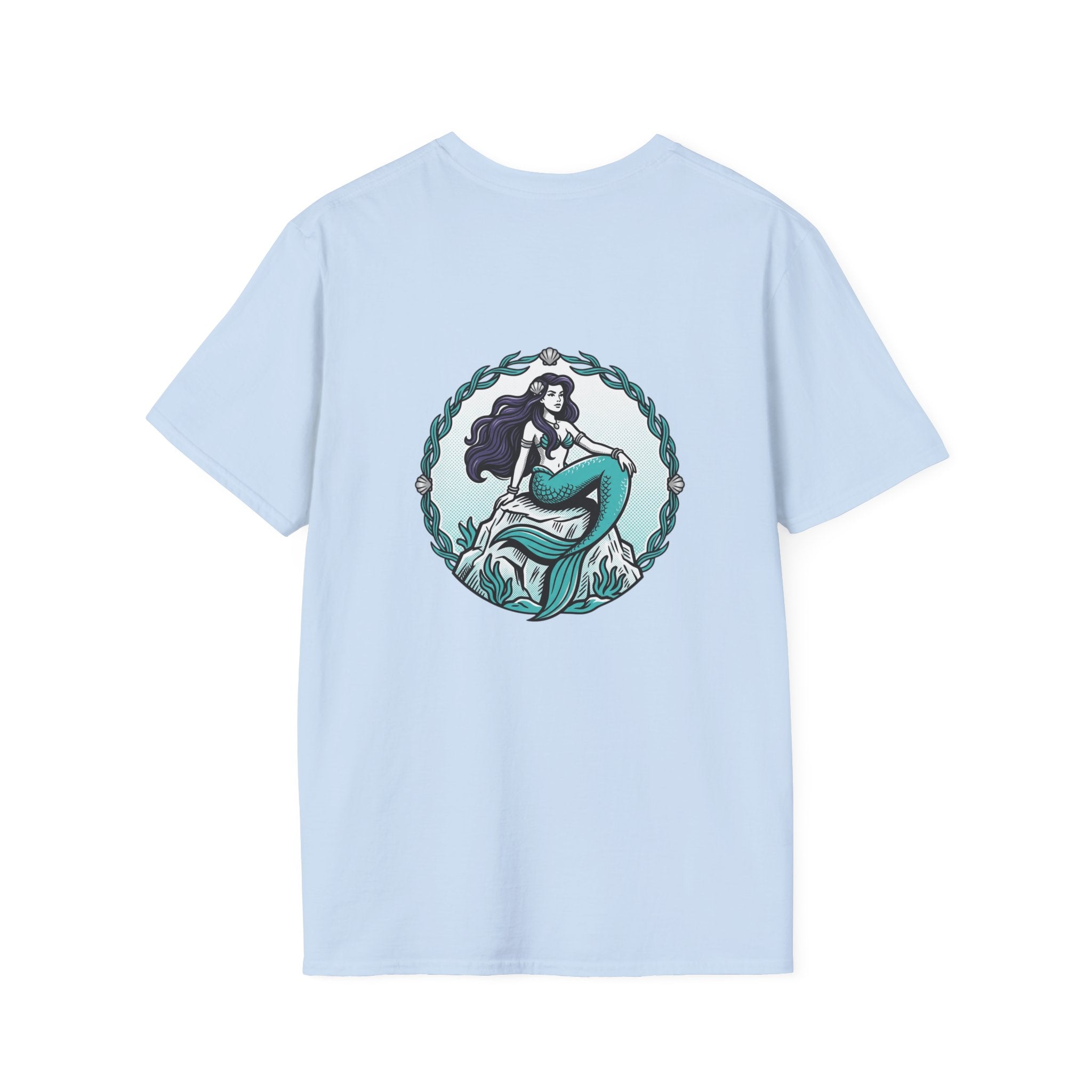 Mermaid Graphic T-Shirt — Vintage Sea Siren Illustration