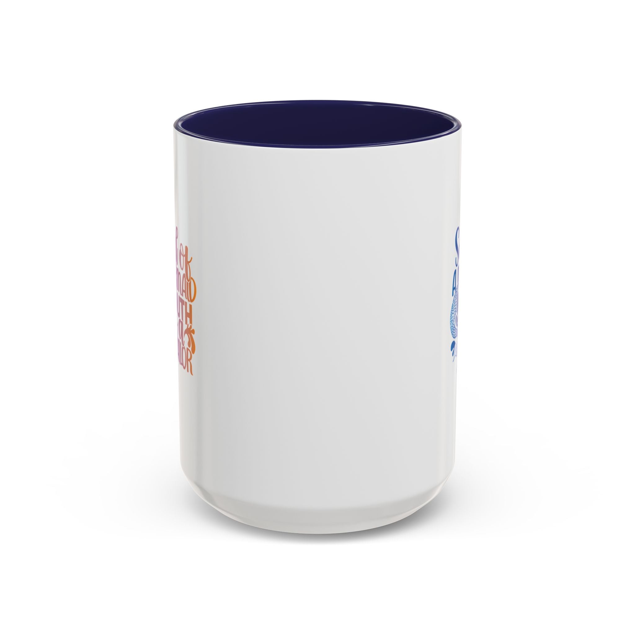 Mermaid Soul Coffee Mug — "Soul of a Mermaid, Mouth of a Sailor" Accent Ceramic Mug