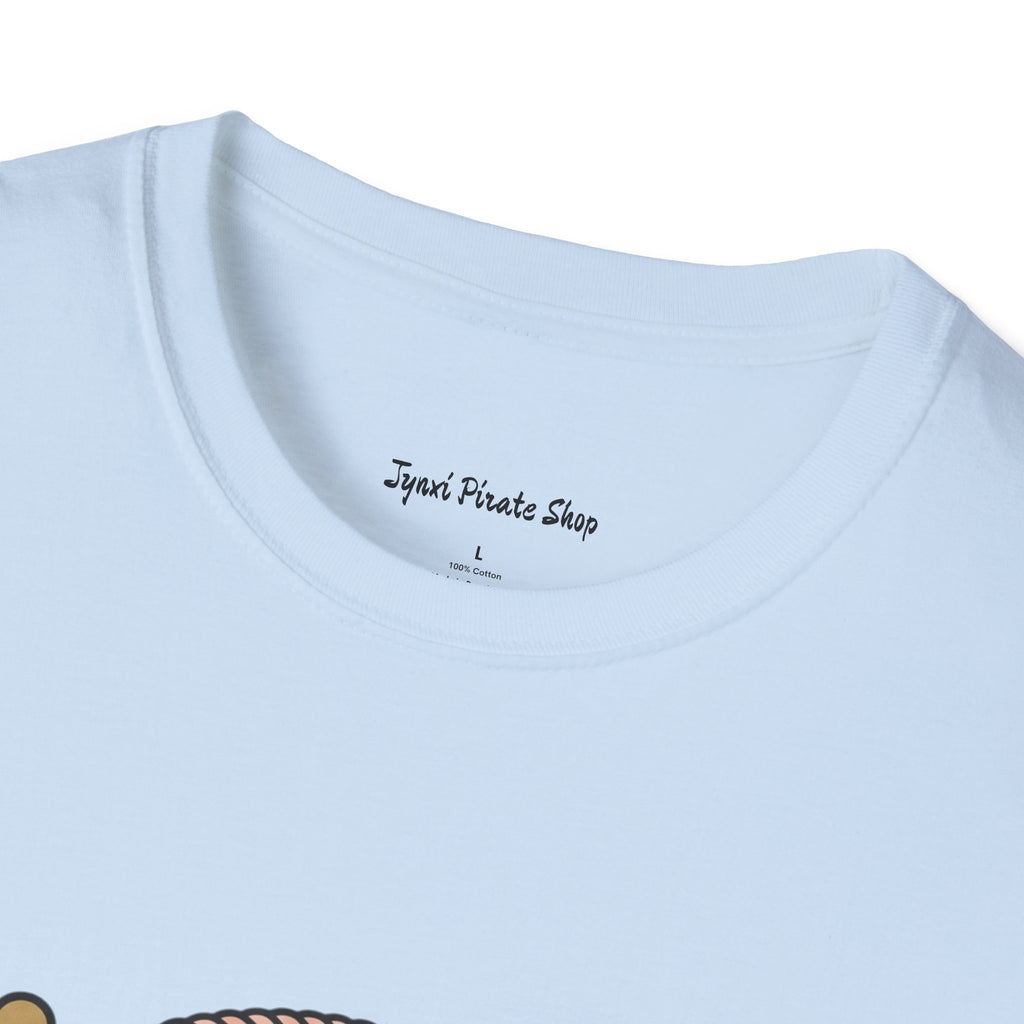 Pirate Skull T-Shirt - "Ahoy, Darling" Nautical Retro Tee
