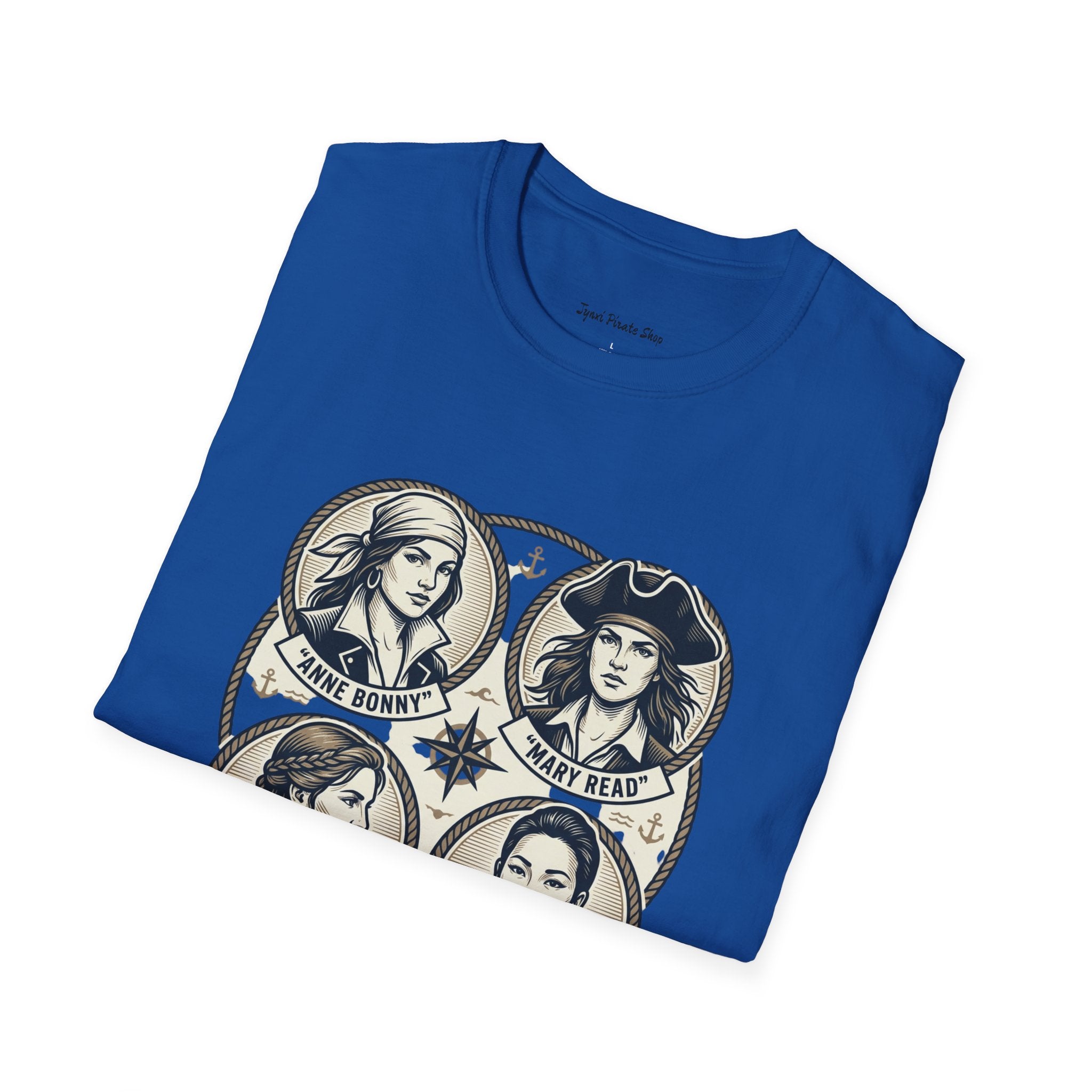 Women's Empowerment Portrait T-Shirt – Inspirational Feminist Icons Design