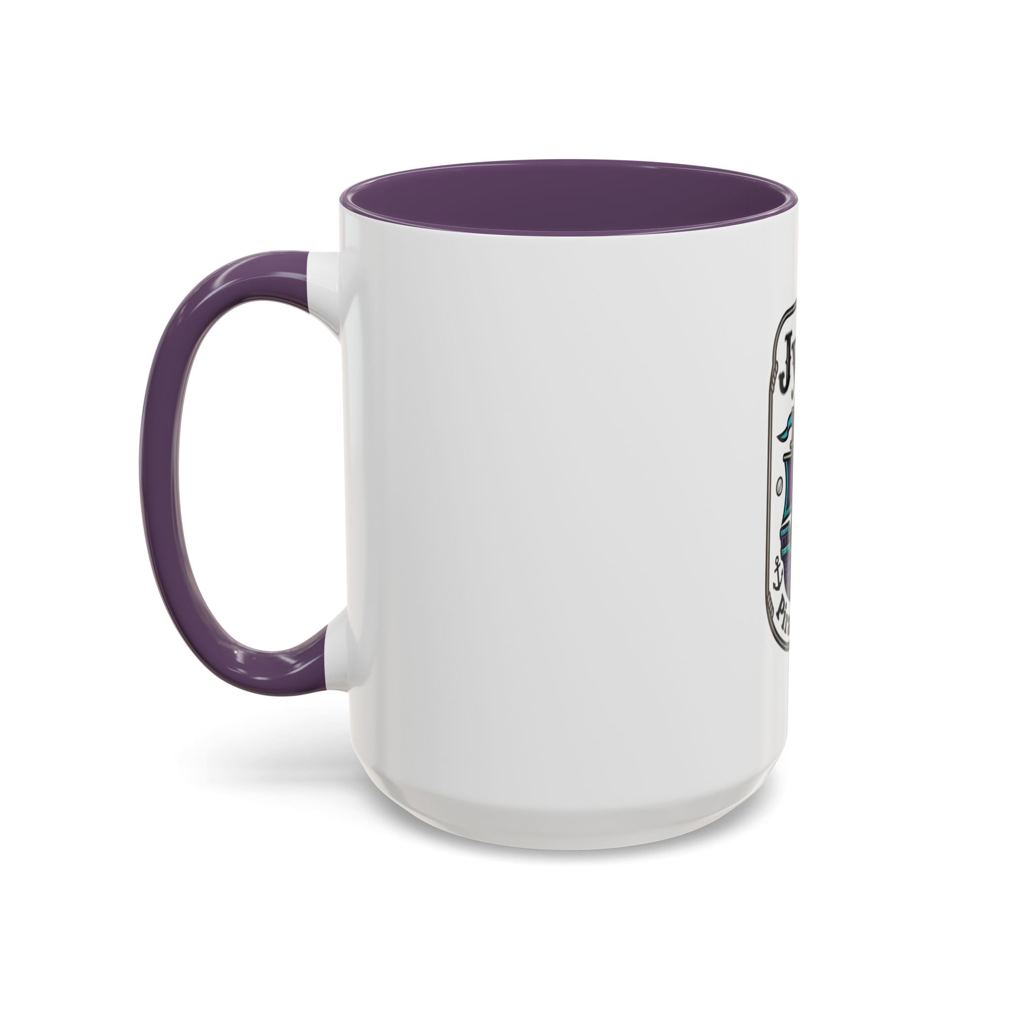 Jynxi Pirate Shop Accent Coffee Mug – Nautical Ship Logo Ceramic Mug (11/15oz)