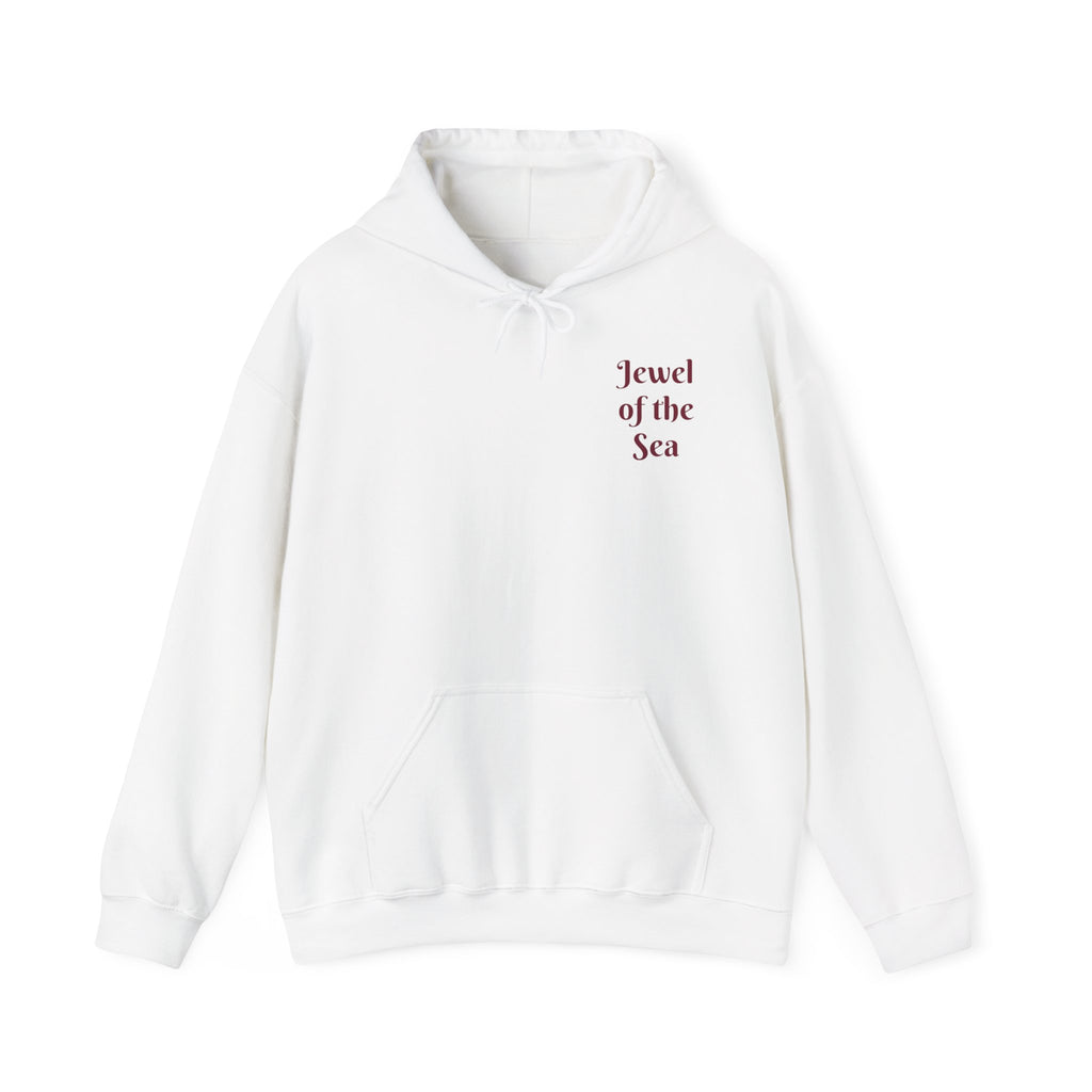 Jewel of the Sea Hoodie — Vintage Sailing Ship Graphic Pullover