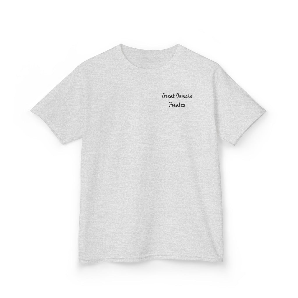 Kids Tee — 'Great Female Pirates' Illustration Back Print
