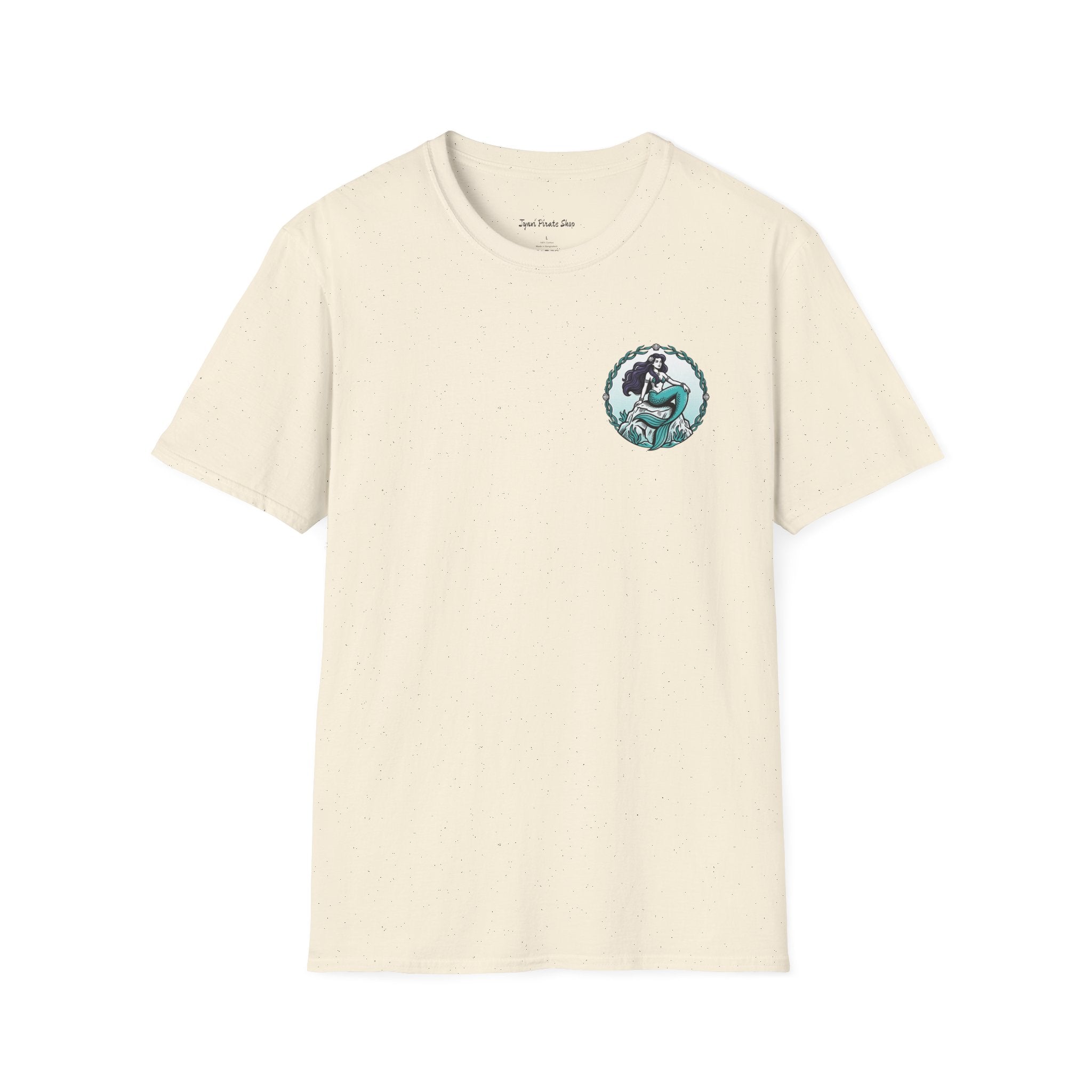 Mermaid Graphic T-Shirt — Vintage Sea Siren Illustration