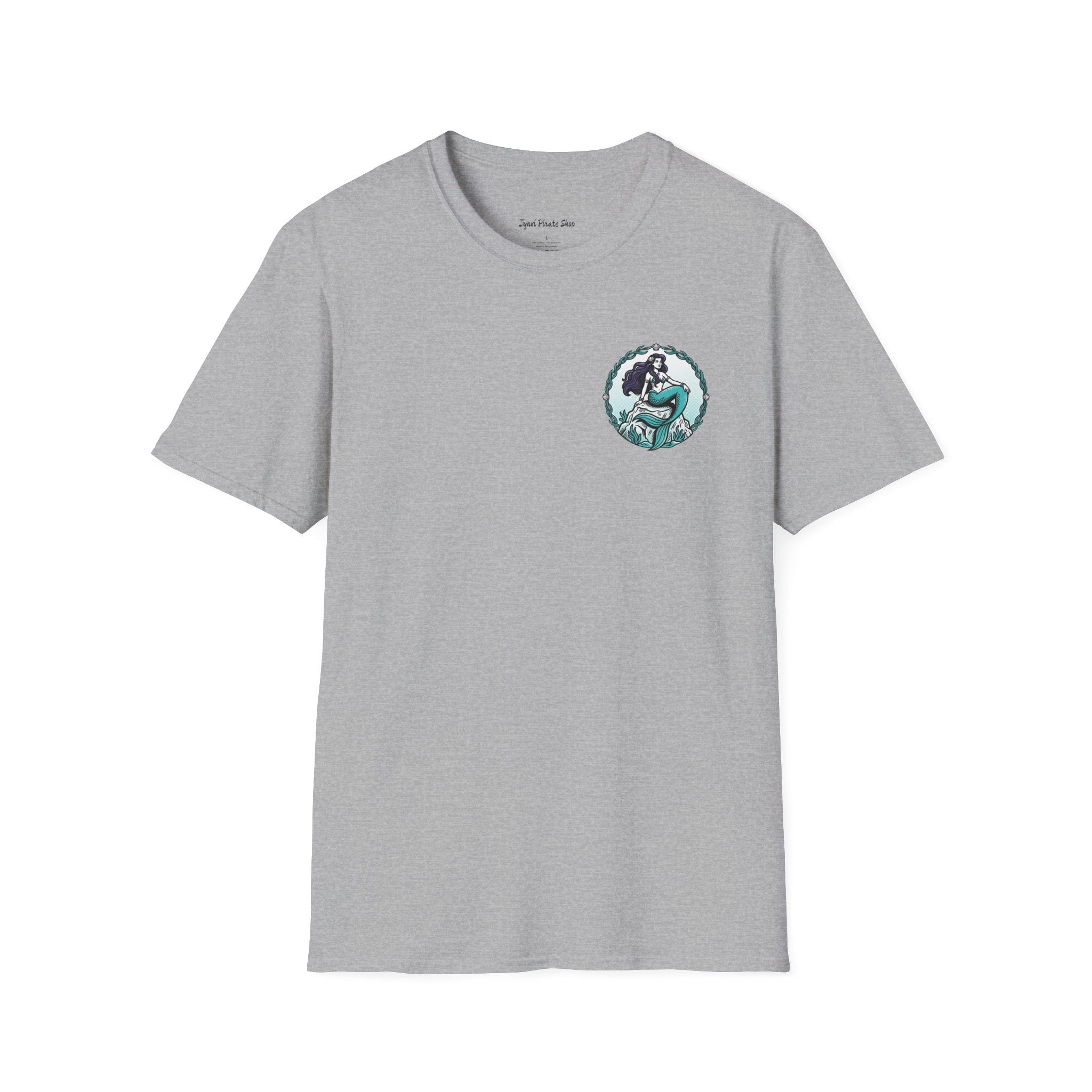 Mermaid Graphic T-Shirt — Vintage Sea Siren Illustration