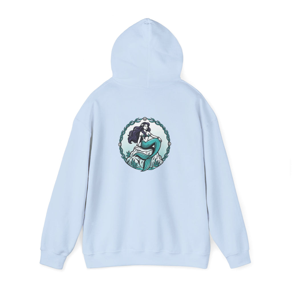 Mermaid Graphic Hoodie — "Pretty as a Mermaid" Cozy Pullover