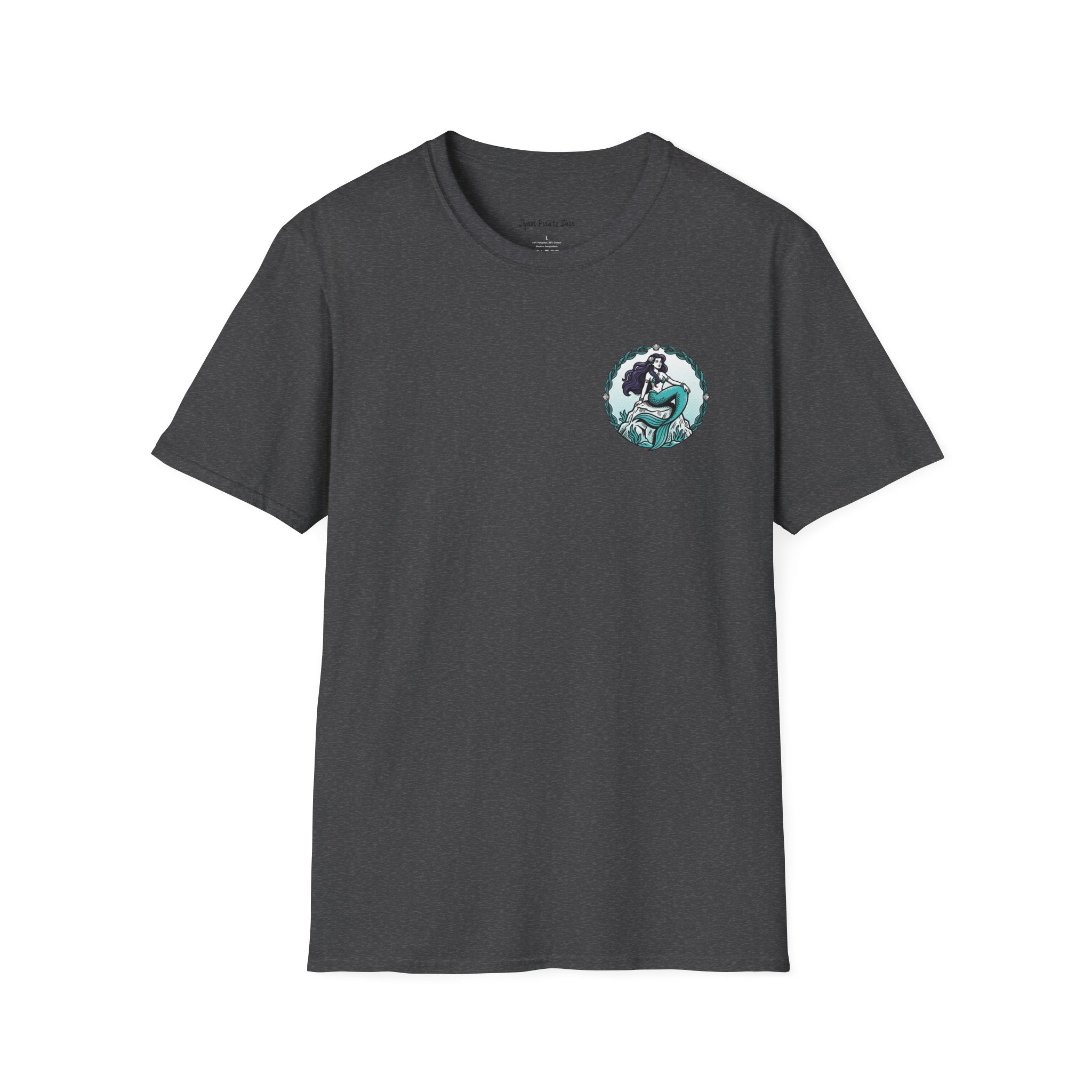 Mermaid Graphic T-Shirt — Vintage Sea Siren Illustration
