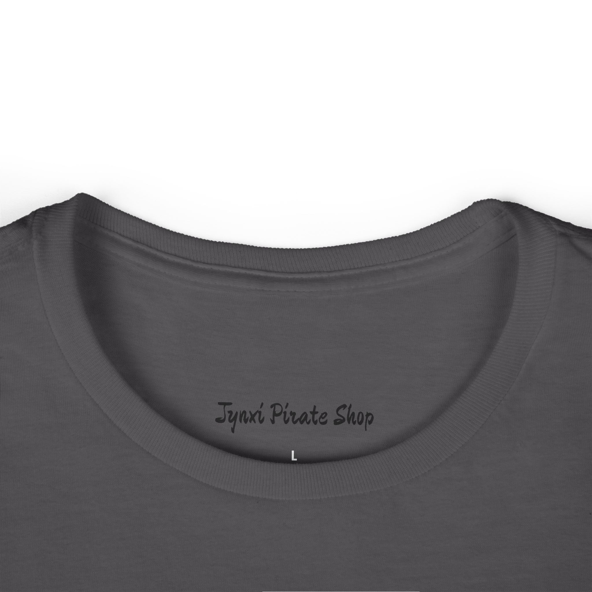 Pirate Ship Logo Women's Tee — “JYNXI Pirate Shop” Graphic T-Shirt