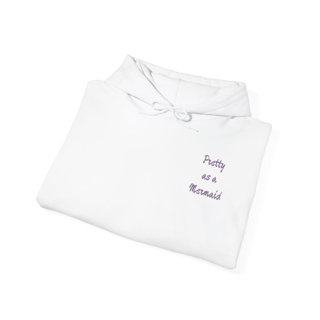 Mermaid Graphic Hoodie — "Pretty as a Mermaid" Cozy Pullover