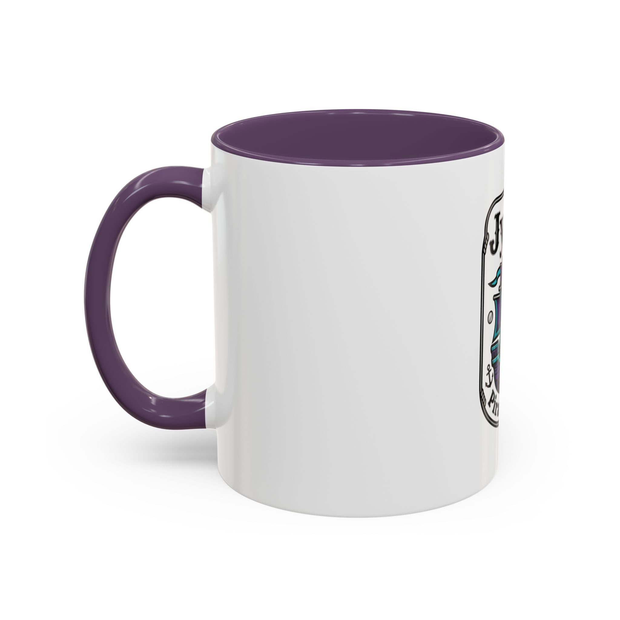 Jynxi Pirate Shop Accent Coffee Mug – Nautical Ship Logo Ceramic Mug (11/15oz)