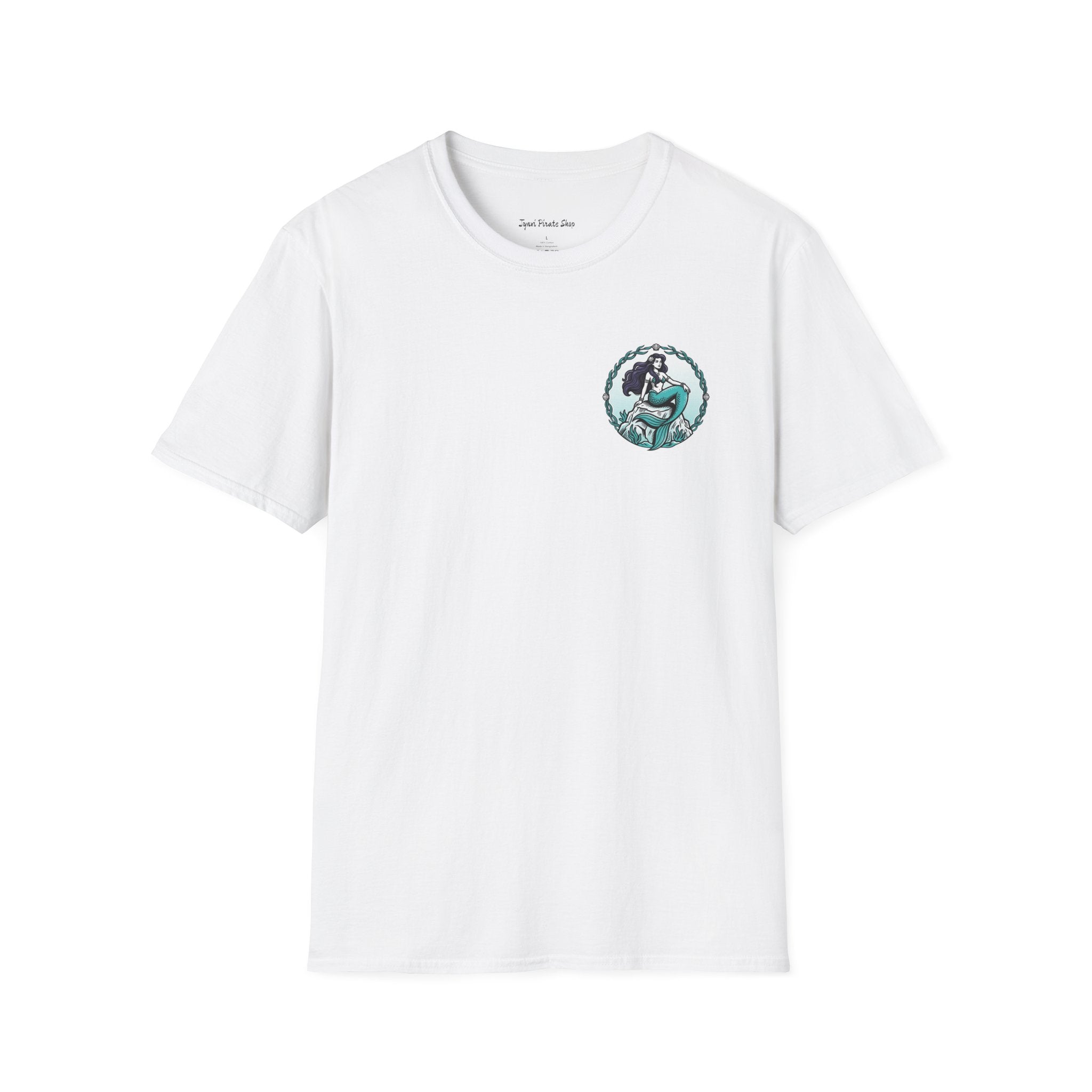 Mermaid Graphic T-Shirt — Vintage Sea Siren Illustration