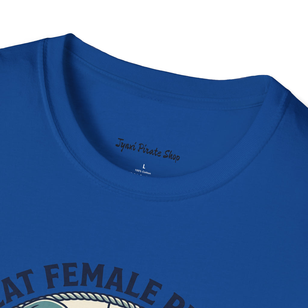 T-Shirt — Great Female Pirates Vintage Illustration Tee