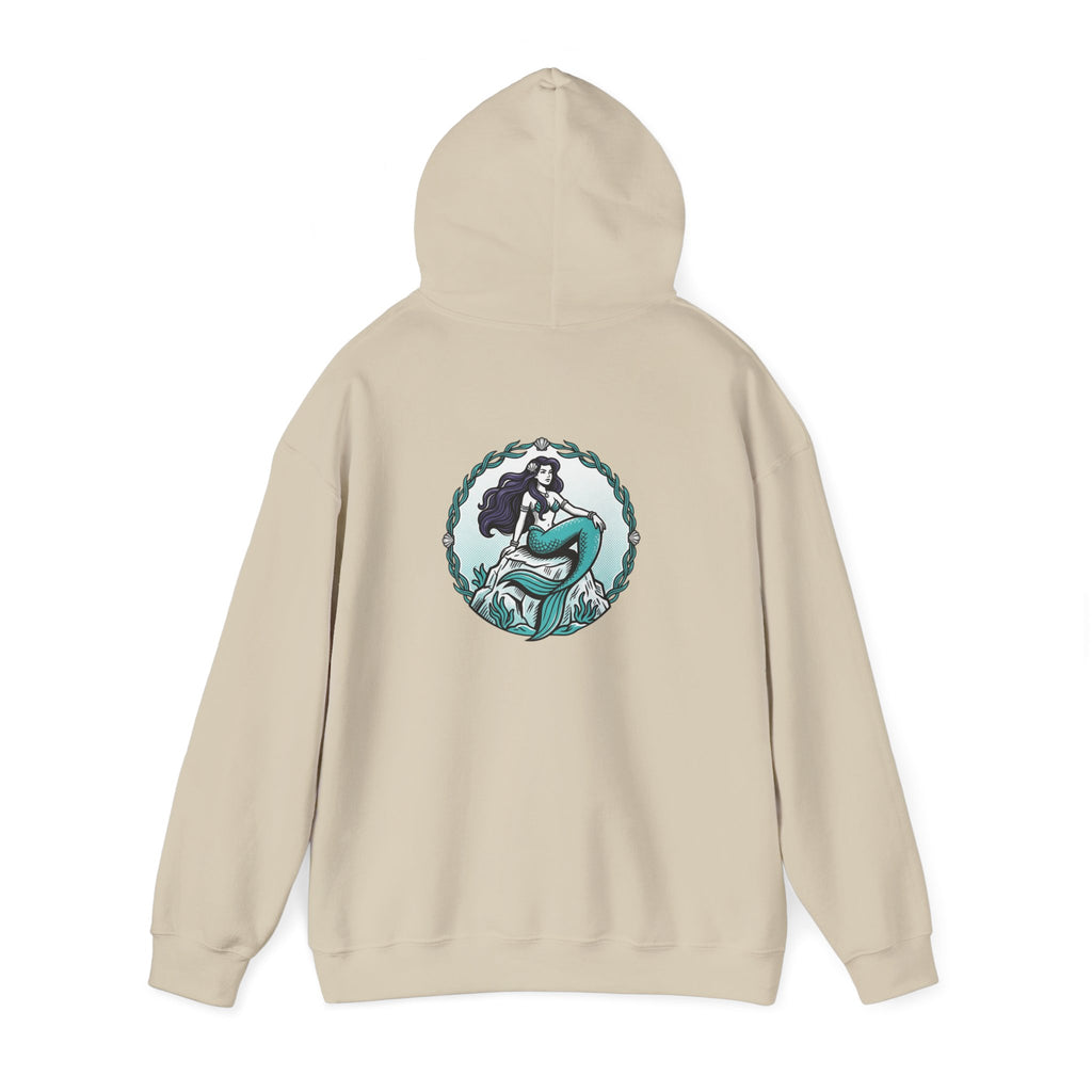 Mermaid Graphic Hoodie — "Pretty as a Mermaid" Cozy Pullover