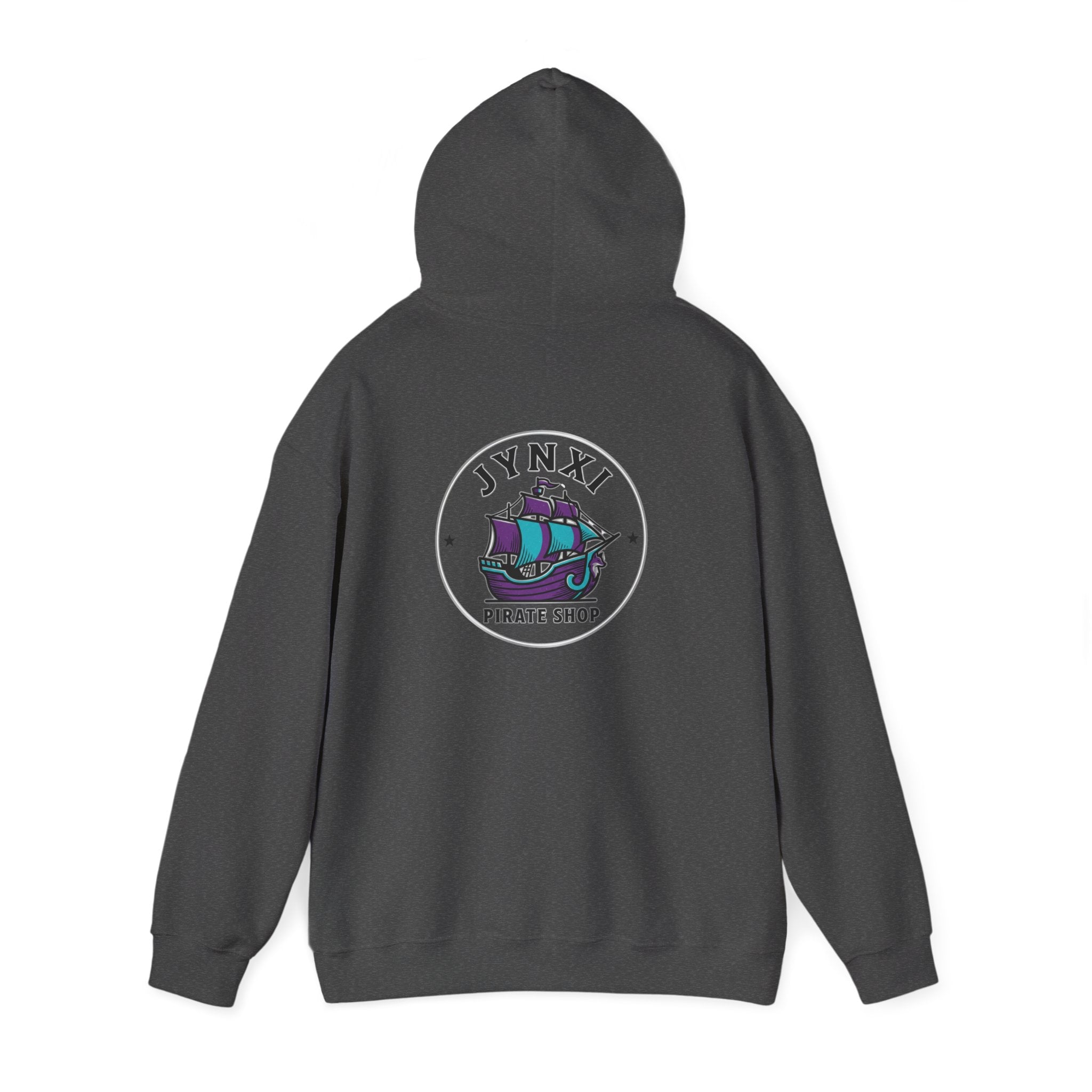 Pirate Ship Hoodie — Jynxi Pirate Shop Logo Pullover