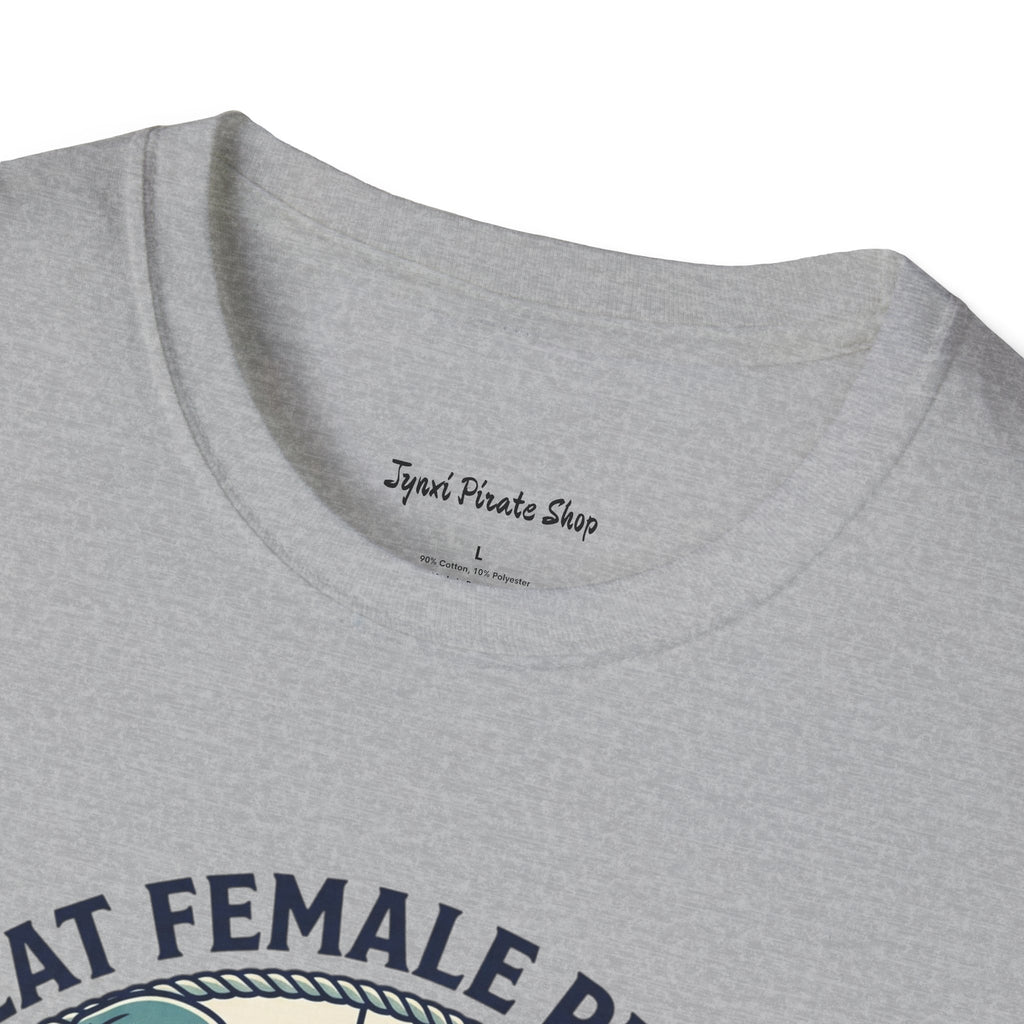 T-Shirt — Great Female Pirates Vintage Illustration Tee
