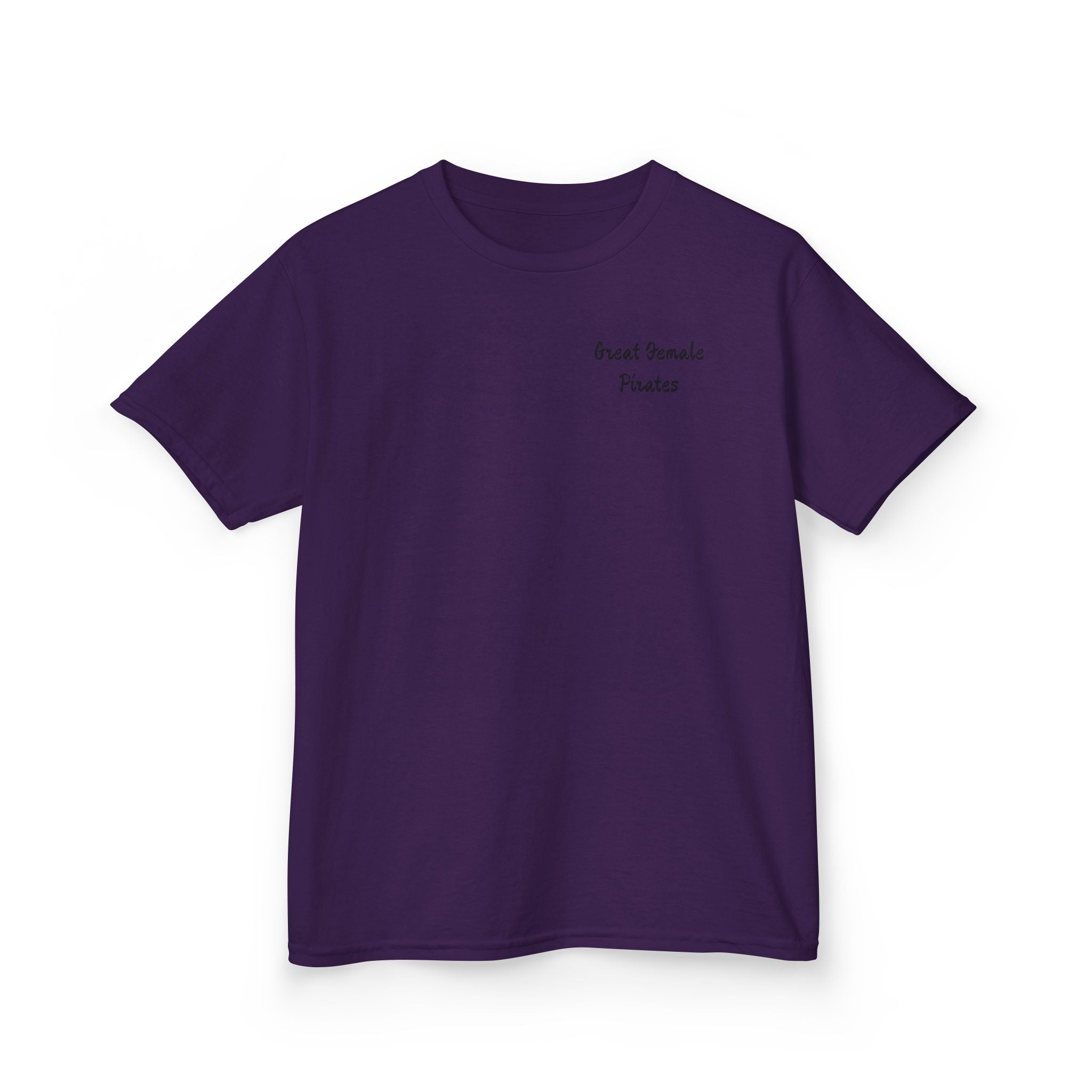 Kids Tee — 'Great Female Pirates' Illustration Back Print