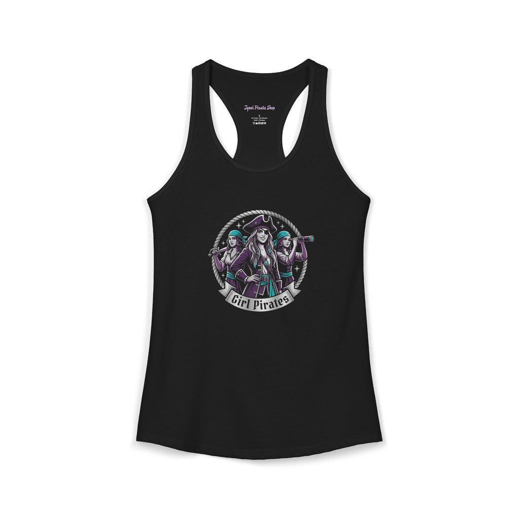 Girl Pirates Women's Ideal Racerback Tank