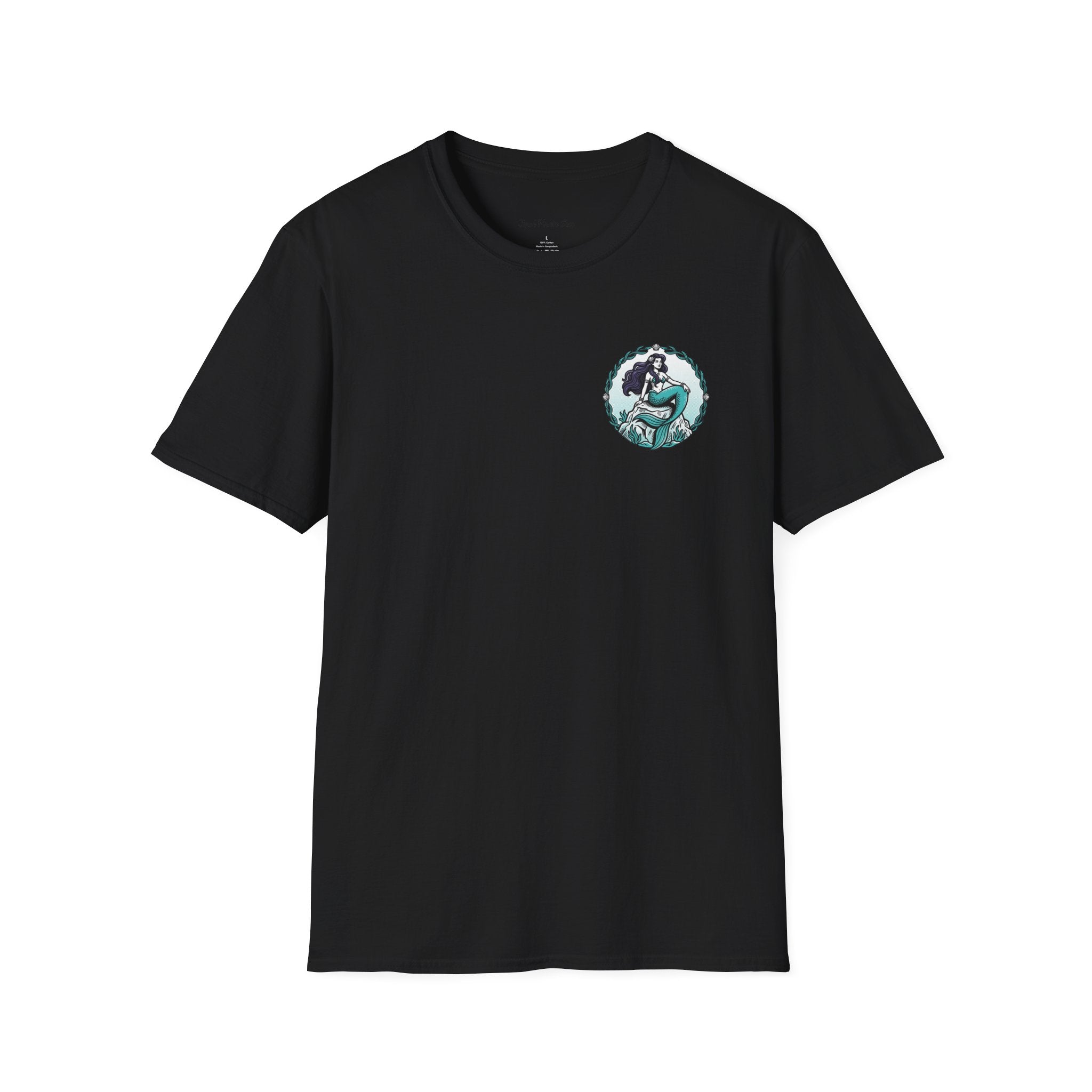 Mermaid Graphic T-Shirt — Vintage Sea Siren Illustration
