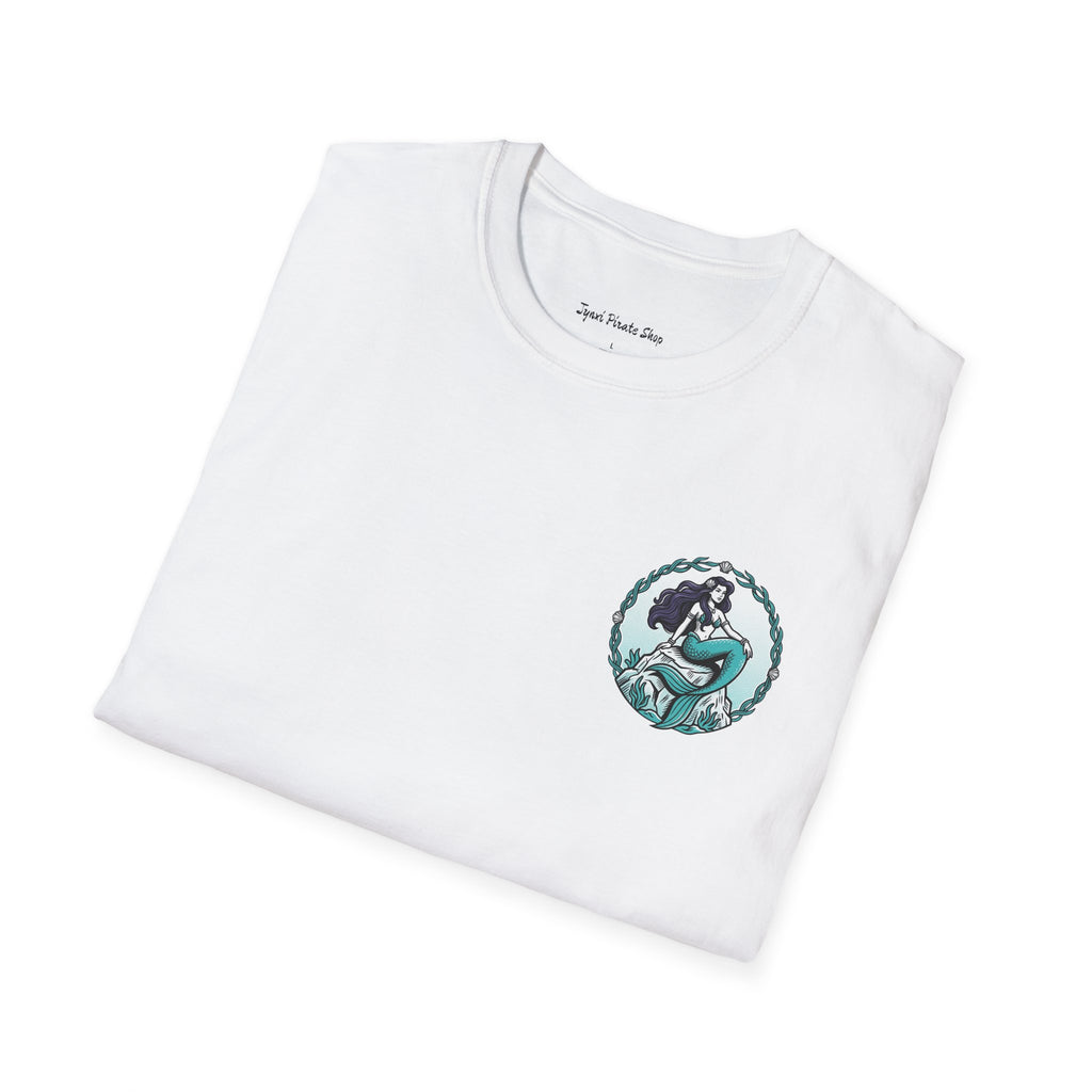 Mermaid Graphic T-Shirt — Vintage Sea Siren Illustration