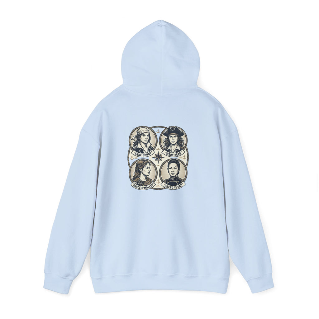 Witch Sisters Portrait Hoodie – Great Female Pirates Crew Pullover