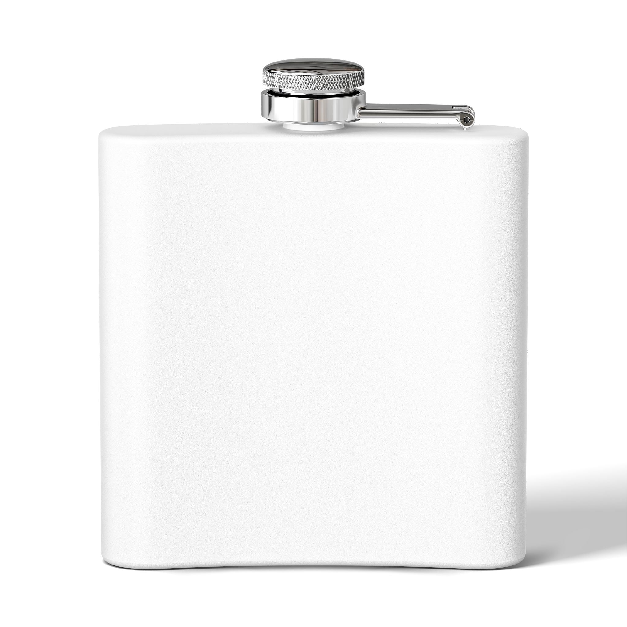 Nautical Pirate Ship Flask — 6oz Stainless Steel Hip Flask with Stormy Seas Design