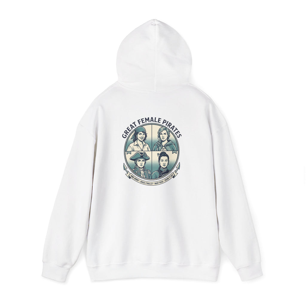 Hoodie — Great Female Pirates Graphic Pullover