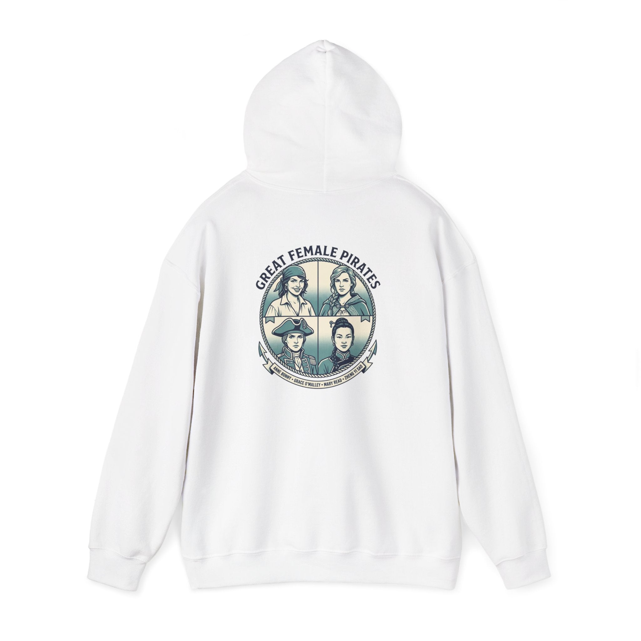Hoodie — Great Female Pirates Graphic Pullover