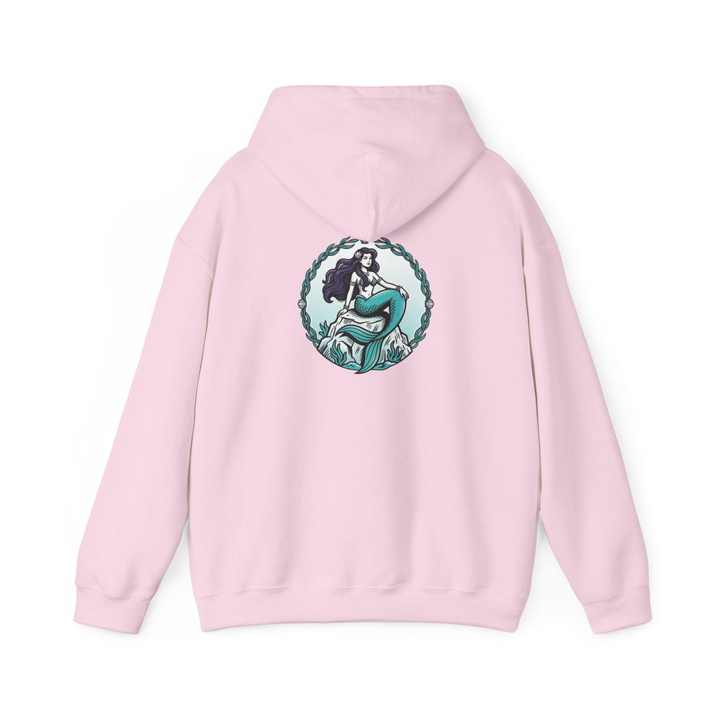 Mermaid Graphic Hoodie — "Pretty as a Mermaid" Cozy Pullover