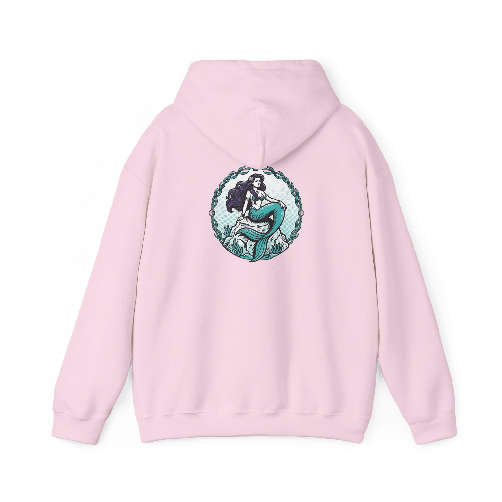 Mermaid Graphic Hoodie — "Pretty as a Mermaid" Cozy Pullover