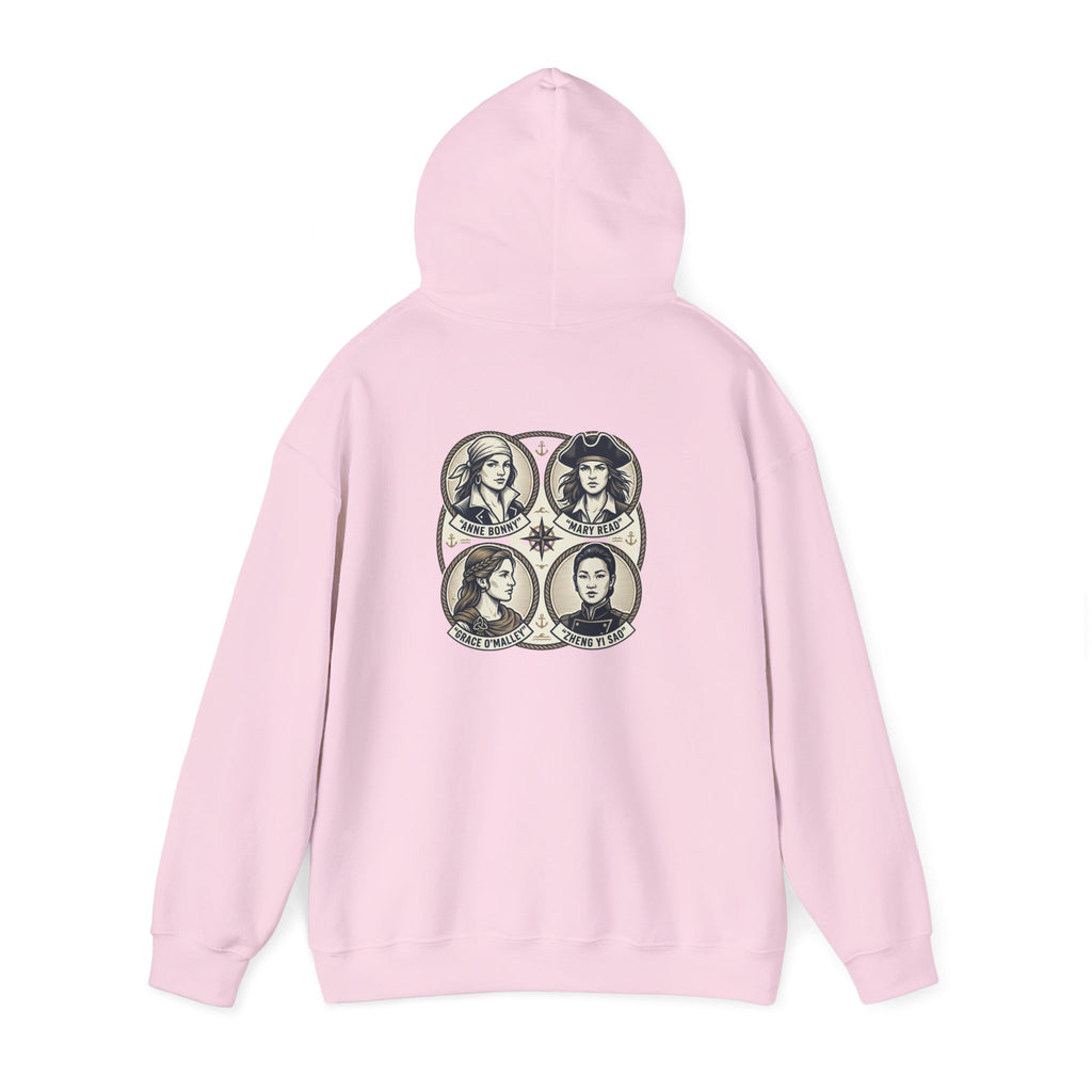Witch Sisters Portrait Hoodie – Great Female Pirates Crew Pullover