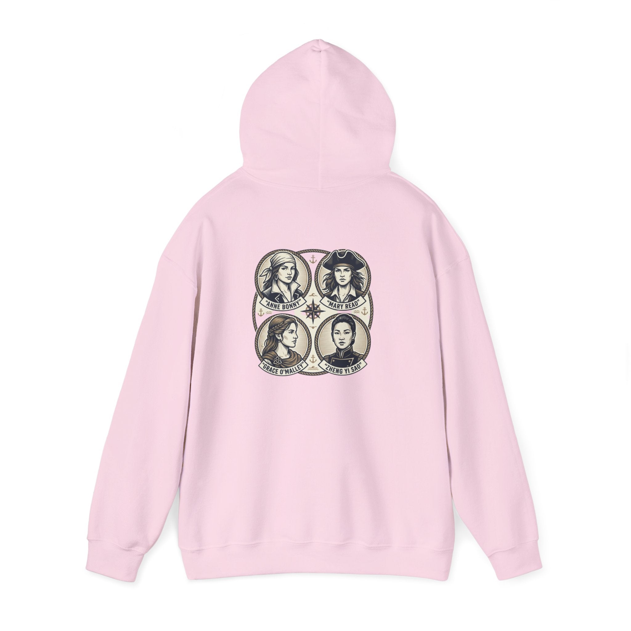 Witch Sisters Portrait Hoodie – Great Female Pirates Crew Pullover