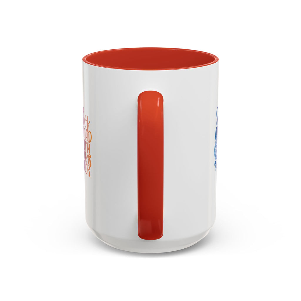 Mermaid Soul Coffee Mug — "Soul of a Mermaid, Mouth of a Sailor" Accent Ceramic Mug