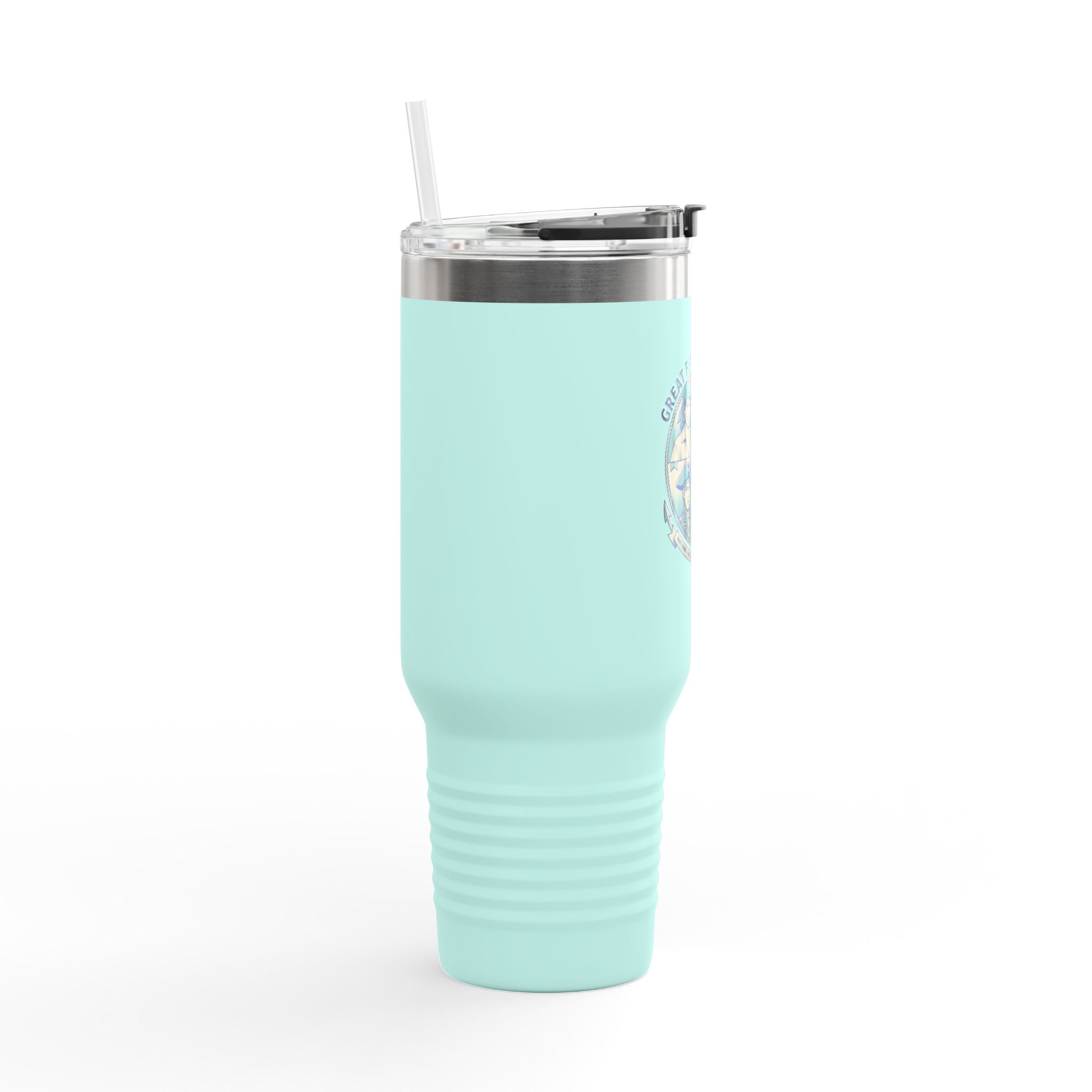 40oz Insulated Travel Mug — “Great Female Pirates” Vintage Portraits Stainless Steel Tumbler
