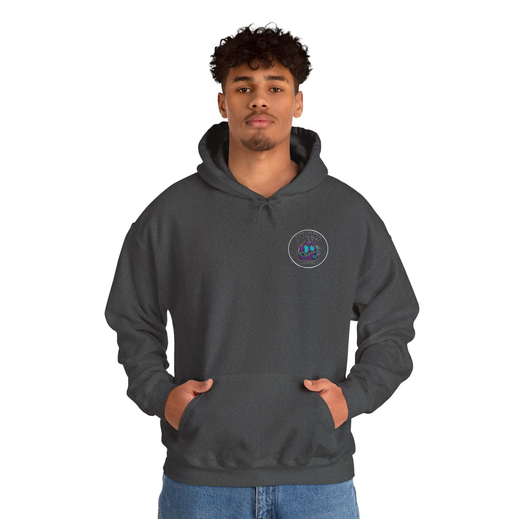 Pirate Ship Hoodie — Jynxi Pirate Shop Logo Pullover