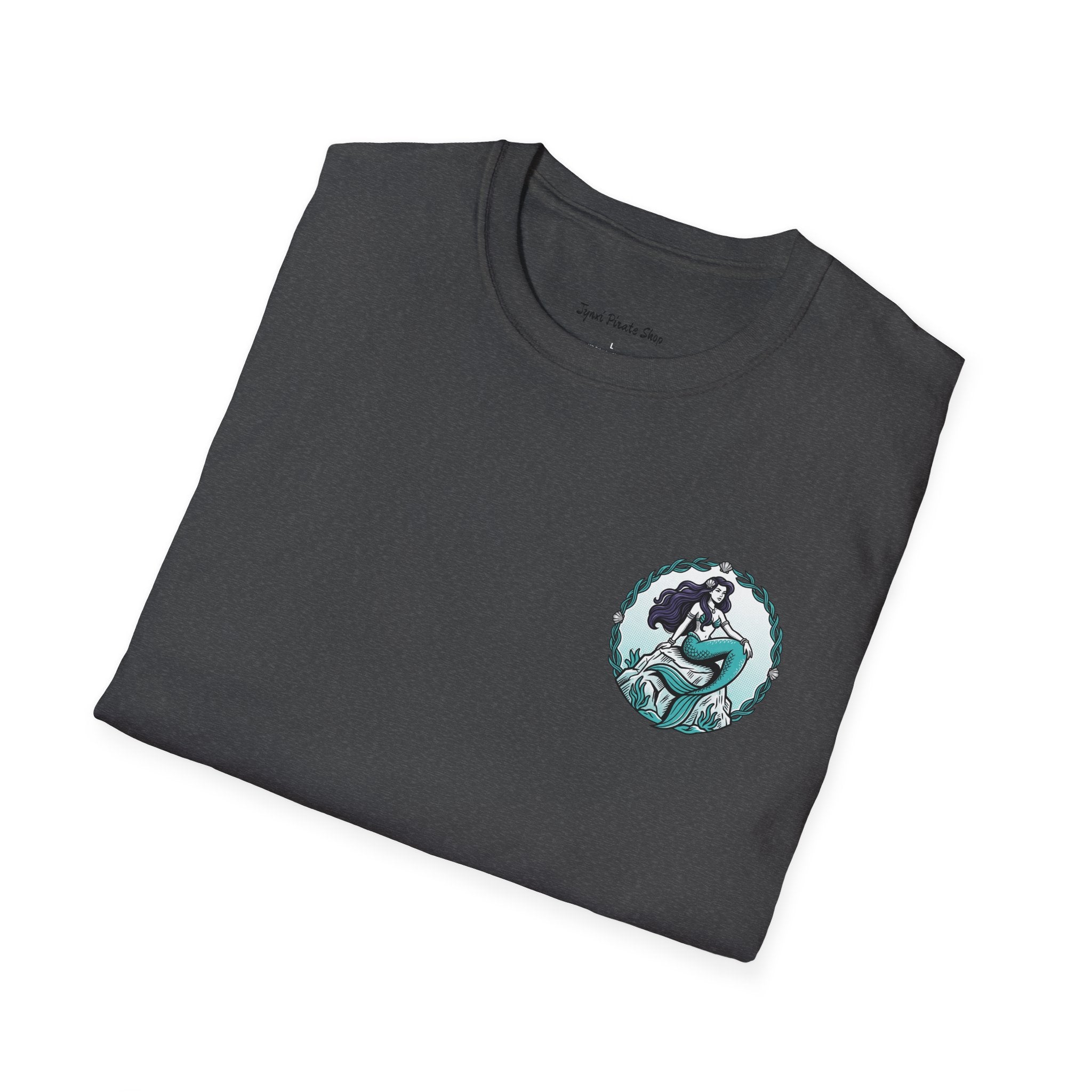 Mermaid Graphic T-Shirt — Vintage Sea Siren Illustration