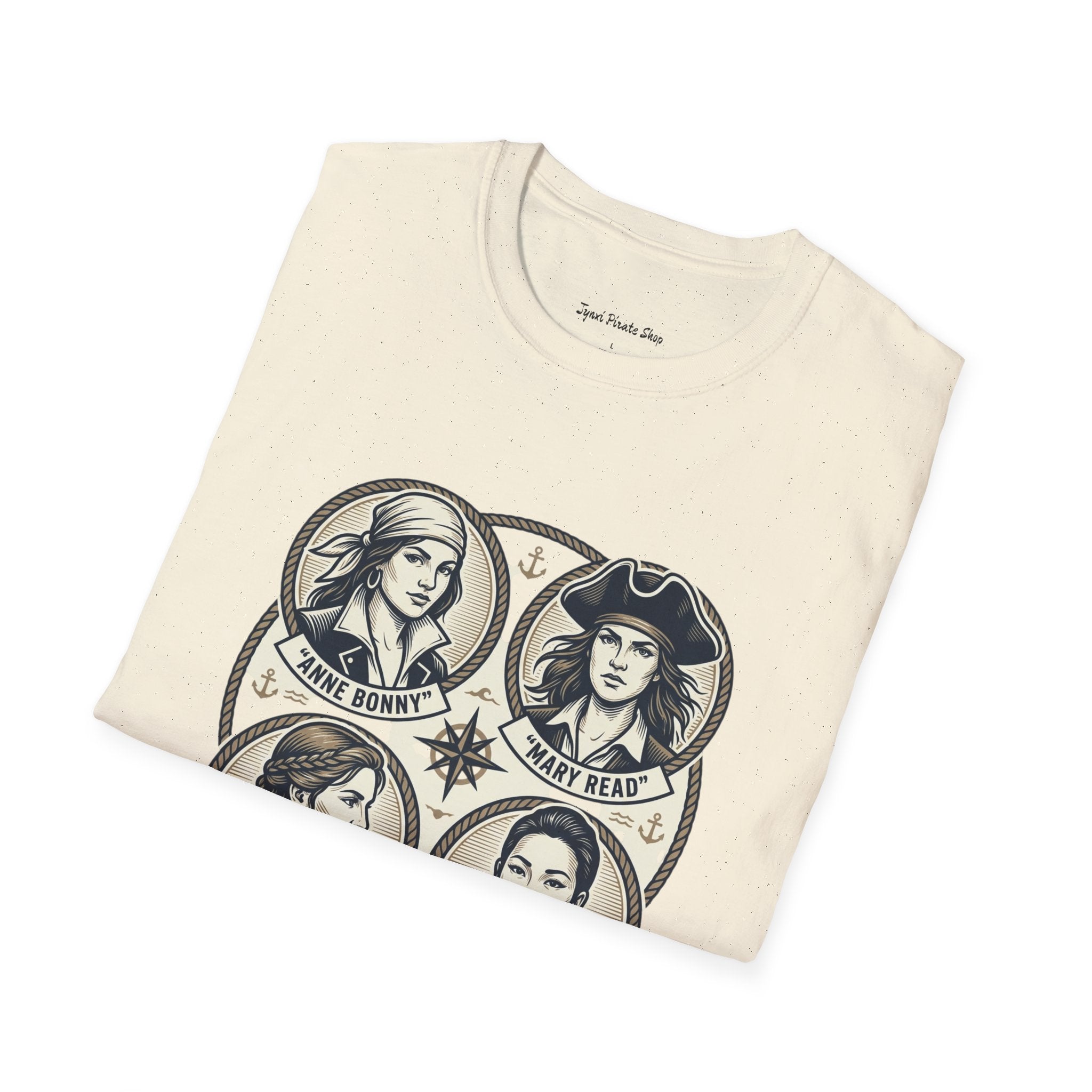 Women's Empowerment Portrait T-Shirt – Inspirational Feminist Icons Design